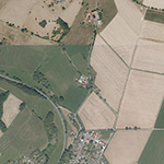 Die Lage von Unterreppich im Orthofoto