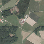 Die Lage von Sanzenrode im Orthofoto