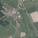 Die Lage von Dostmühle im Orthofoto