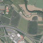 Die Lage von Munken im Orthofoto