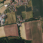 Die Lage von Bahnhof im Orthofoto