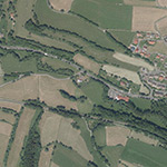 Die Lage von Schneidmühle im Orthofoto