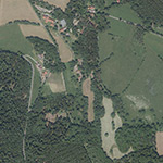Die Lage von Bodenhof im Orthofoto