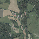 Die Lage von Schwarze Erden im Orthofoto