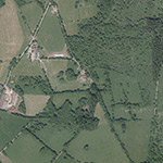 Die Lage von Oberbarnstein im Orthofoto