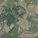 Die Lage von Unterhof im Orthofoto