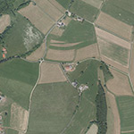 Die Lage von Oberbienloch im Orthofoto