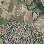 Die Lage von Bahnhaus im Orthofoto