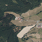 Die Lage von Mauerschell im Orthofoto