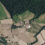 Die Lage von Struthof im Orthofoto