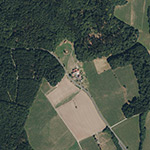 Die Lage von Karhof im Orthofoto