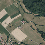 Die Lage von Gangolfshof im Orthofoto