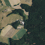 Die Lage von Oberdörnbachshof im Orthofoto