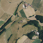 Die Lage von Unterdörnbachshof im Orthofoto