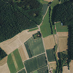 Die Lage von Forsthaus Roßkuppe im Orthofoto