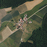 Die Lage von Stendorf im Orthofoto
