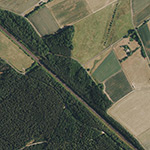 Die Lage von Grotte im Orthofoto