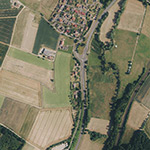 Die Lage von Grüne Aue im Orthofoto