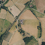 Die Lage von Kirnhof im Orthofoto