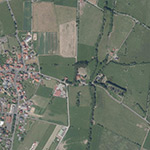 Die Lage von Petersmühle im Orthofoto