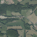 Die Lage von Balzermühle im Orthofoto