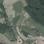 Die Lage von Kiliansberg im Orthofoto