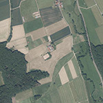 Die Lage von Rübenhof im Orthofoto