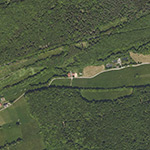 Die Lage von Unterkemmetenmühle im Orthofoto