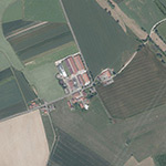 Die Lage von Erlenhof im Orthofoto