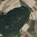 Die Lage von Rauschenberg im Orthofoto
