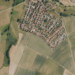 Die Lage von Lingles im Orthofoto
