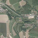 Die Lage von Hessenmühle im Orthofoto