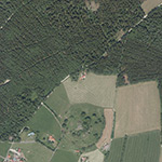Die Lage von Wachtküppel (Hof) im Orthofoto