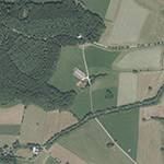 Die Lage von Farnlieden im Orthofoto