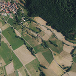Die Lage von Karnhof im Orthofoto