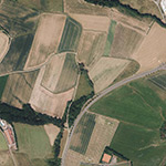 Die Lage von Siechenhaus im Orthofoto