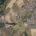 Die Lage von Aussiedlerhof im Orthofoto