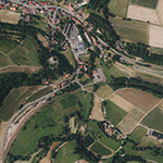 Die Lage von Keegemühle im Orthofoto