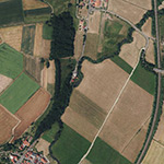Die Lage von Kehlsmühle im Orthofoto