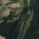 Die Lage von Klebsmühle (Klebs) im Orthofoto