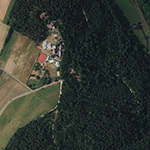 Die Lage von Forsthaus Hohenwehrda im Orthofoto