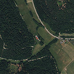Die Lage von Forsthaus Bengendorf im Orthofoto