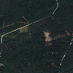 Die Lage von Hildegardenhof im Orthofoto