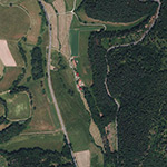 Die Lage von Schneidermühle im Orthofoto