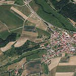 Die Lage von Katharinenkapelle im Orthofoto