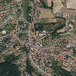 Die Lage von Nentershausen, Baumbachscher Hof im Orthofoto