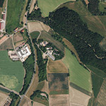 Die Lage von Industriehof im Orthofoto