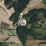Die Lage von Reichenbergschacht im Orthofoto