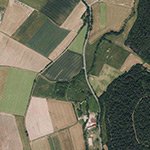 Die Lage von Niedermühlbach im Orthofoto