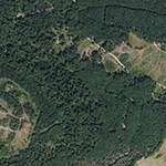 Die Lage von Bergwerks-Revier im Orthofoto